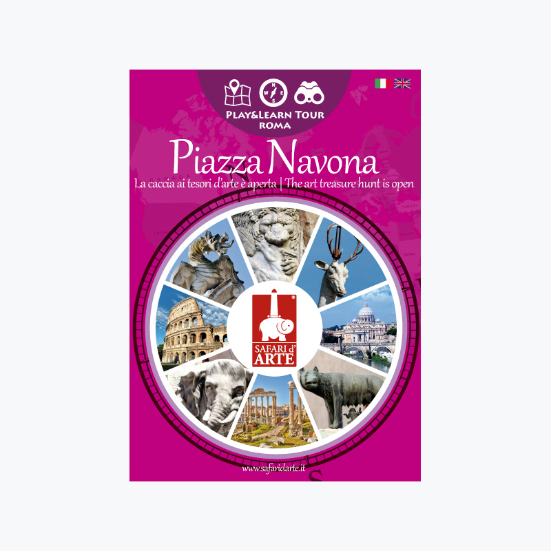 Roma Piazza Navona Travel Guide Book