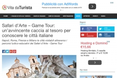 Articolo vita da turista