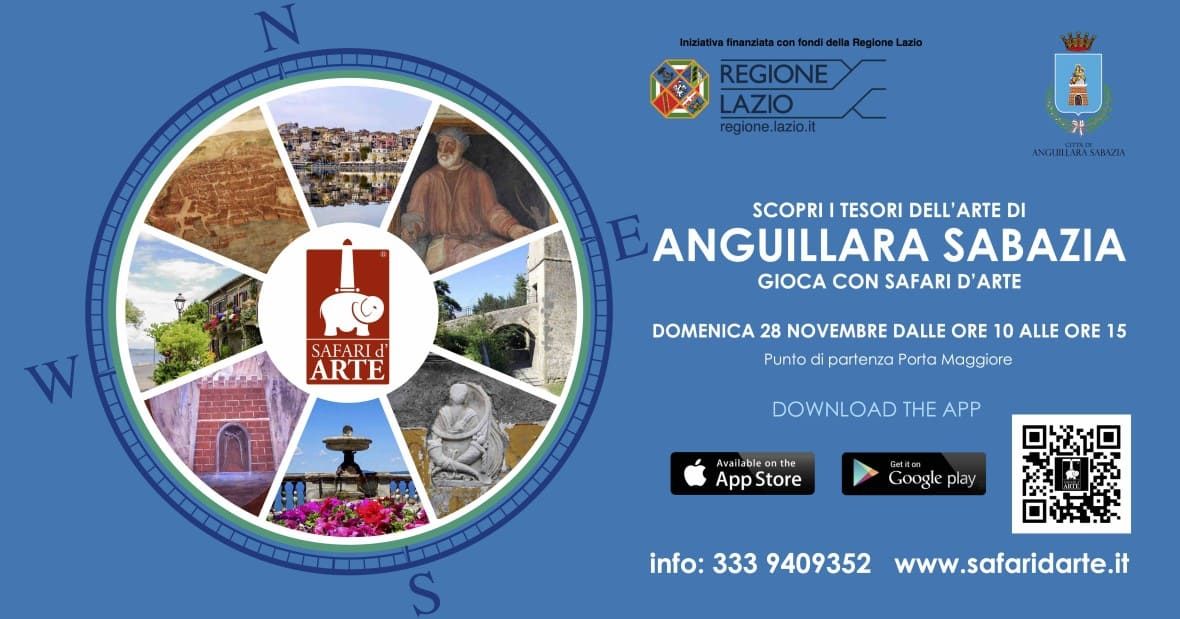 Domenica 28 Novembre – Game tour Gratuito Anguillara